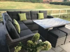 Provence Corner Dining Set -Garden Comfort Shop provence corner unit 5xl 5