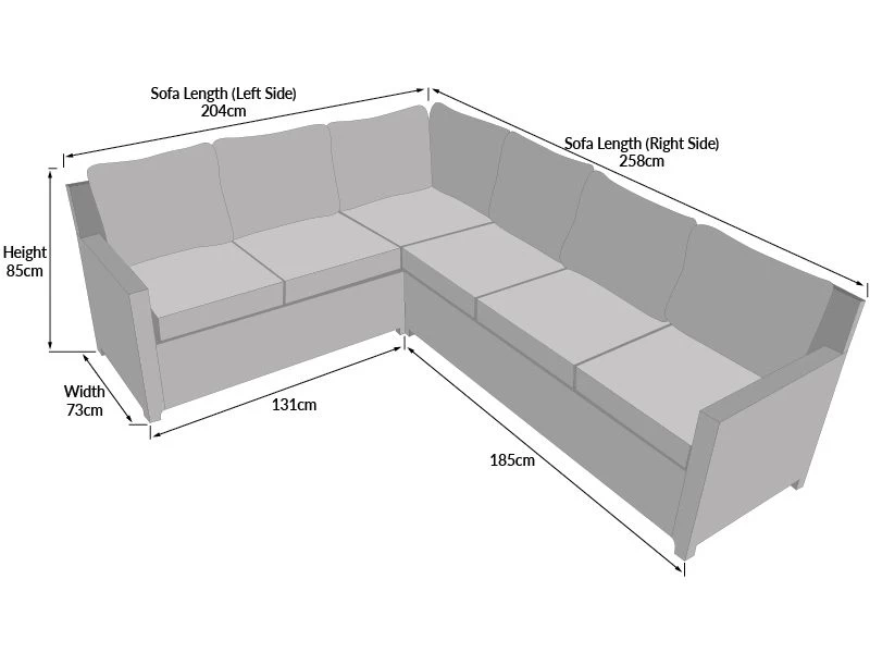 Cannes Corner Dining Set | Damaged Box 4 Cannes Corner Dining Set | Damaged Box - Image 2