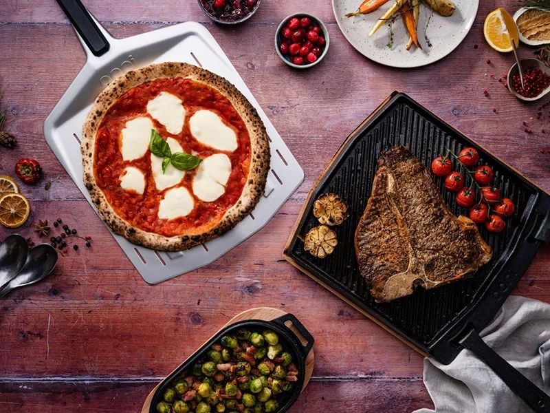 Dual-Sided Grizzler Plate | Ooni Range 12 Dual-Sided Grizzler Plate | Ooni Range - Image 10