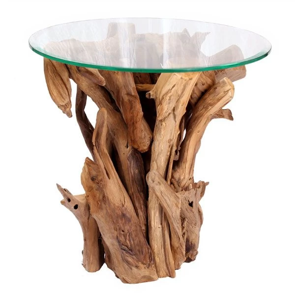 Reclaimed Teak Root Side Table 8 Reclaimed Teak Root Side Table - Image 6