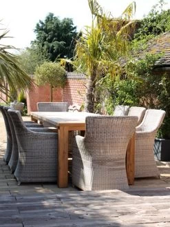 Regent Teak Table | FSC® Certified -Garden Comfort Shop regent 8 chair dining set XL 2