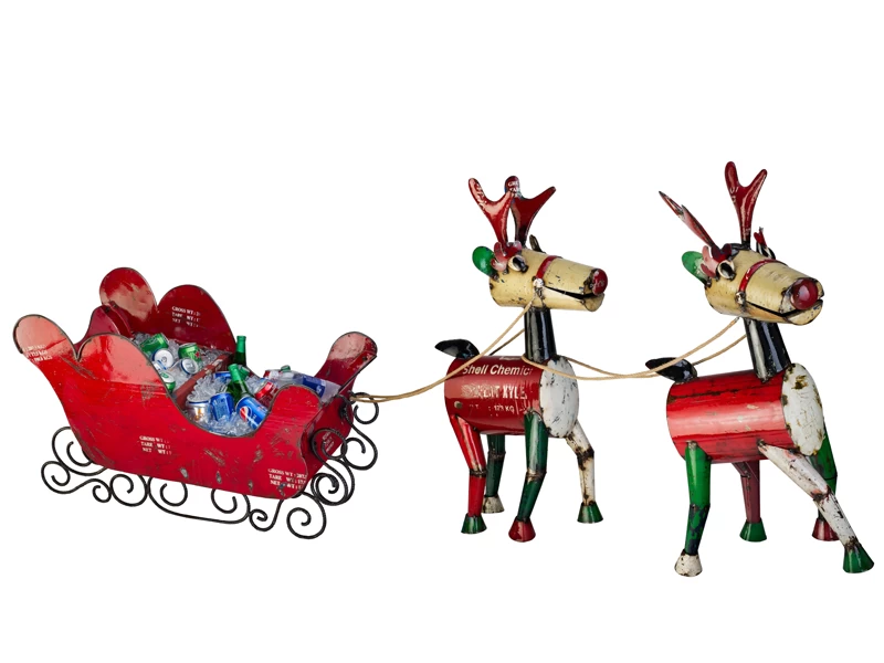 Santas Sleigh Cooler 4 Santas Sleigh Cooler - Image 2