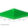 Replacement 4m X 3m Deluxe Gazebo | Top Canopy 1 Replacement 4m X 3m Deluxe Gazebo | Top Canopy -Garden Comfort Shop replacement 4m 3m deluxe gazebo canopy diameter