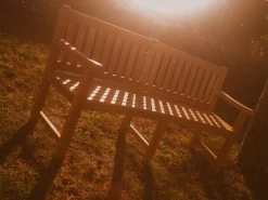 Contour Teak Bench With Arms | FSC® Certified -Garden Comfort Shop resized 18