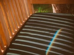 Contour Teak Bench With Arms | FSC® Certified -Garden Comfort Shop resized 1 3 3