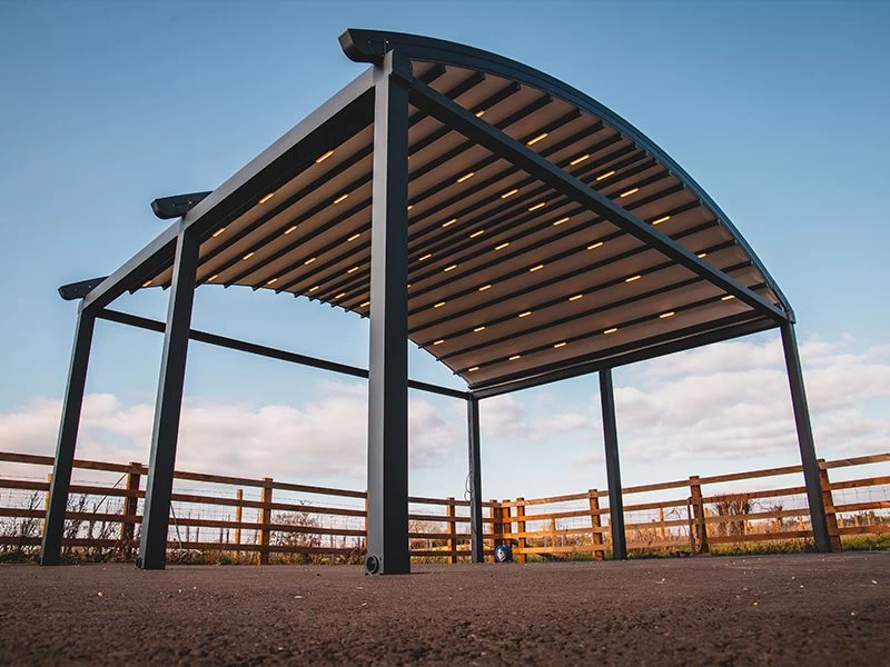 Ex Display Luna Crescent Retractable Awning - 5X 6M| Luna Range 4 Ex Display Luna Crescent Retractable Awning - 5X 6M| Luna Range - Image 2