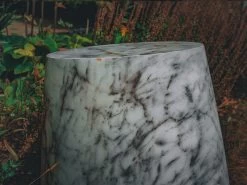 Tuscany Faux Marble Side Table -Garden Comfort Shop resized 5 1 1