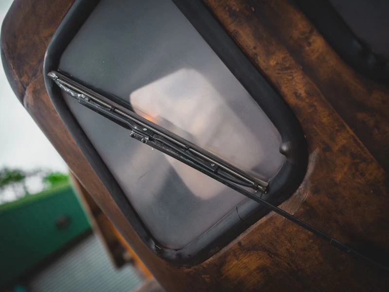 Indian VW Vintage Bus Storage Cabinet 9 Indian VW Vintage Bus Storage Cabinet - Image 7