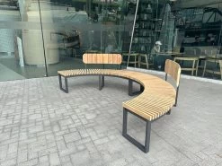 Mandalay Backless Bench Range | FSC® Certified 27 Mandalay Backless Bench Range | FSC® Certified -Garden Comfort Shop resized bnch curved 6