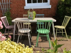 Retro Café 6 Chair Set -Garden Comfort Shop retcafk7 2xl 1