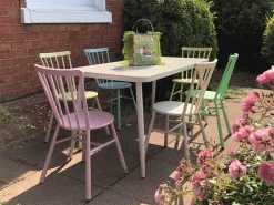 Retro Café 6 Chair Set