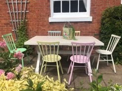 Retro 6 Chair Dining Set