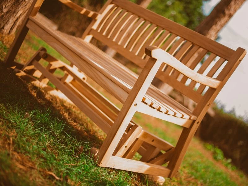 Teak Glider Bench 1.5m 8 Teak Glider Bench 1.5m - Image 6