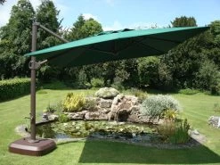 Roma 3m Square | Cantilever Parasol 31 Roma 3m Square | Cantilever Parasol -Garden Comfort Shop roma parasol green 3 4 sm