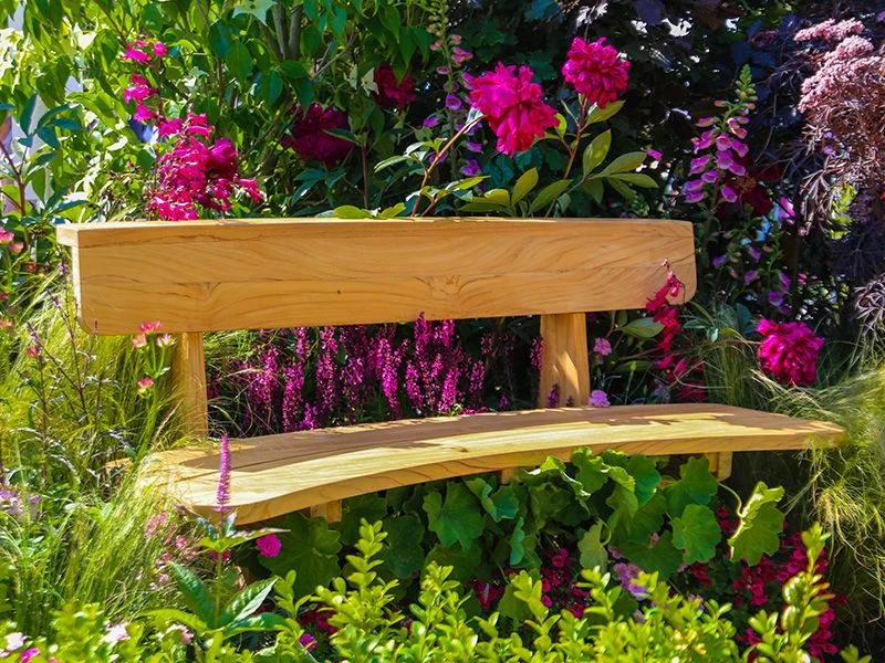 Romance Teak Bench | FSC® Certified 3 Romance Teak Bench | FSC® Certified