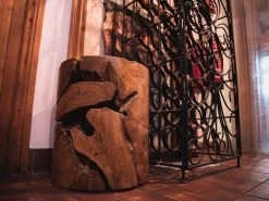 Naga Reclaimed Round Stool 19 Naga Reclaimed Round Stool -Garden Comfort Shop root stool 1