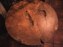 Naga Reclaimed Round Stool 20 Naga Reclaimed Round Stool -Garden Comfort Shop root stool 2