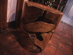 Naga Reclaimed Round Stool 15 Naga Reclaimed Round Stool -Garden Comfort Shop root stool 4