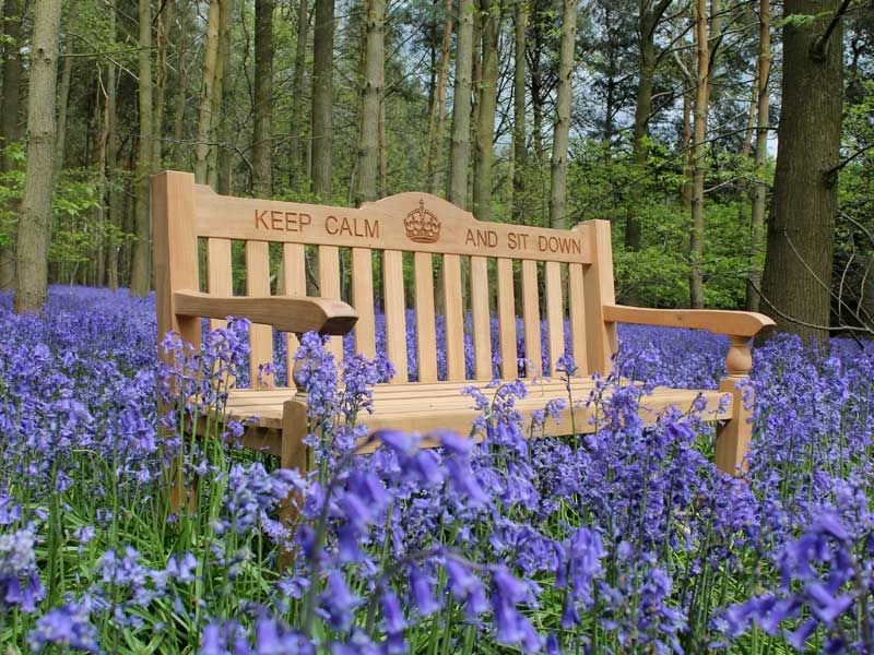 Teak Windsor Bench 4 Teak Windsor Bench - Image 3