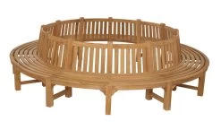 Large Circular Tree Bench