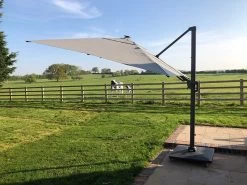 Royal 3M Square LED Parasol -Garden Comfort Shop royalledparasol6 bi 1