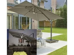 Royal 3M Square LED Parasol -Garden Comfort Shop royce ambassador 2 optimized 1editxl
