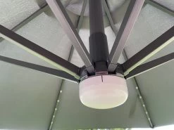 Saturn LED Parasol 3M Diameter -Garden Comfort Shop saturn parasol 5 2