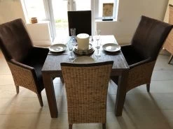 Savana 4 Chair Dining Set 11 Savana 4 Chair Dining Set -Garden Comfort Shop sav 4 2 xl 1