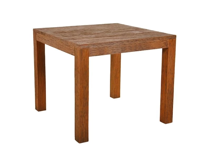 Savana 90cm Square Mahogany Table 4 Savana 90cm Square Mahogany Table - Image 2