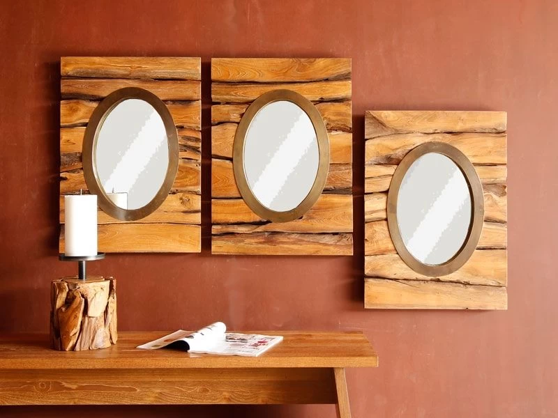 Saxon Oval Mirror 4 Saxon Oval Mirror - Image 2