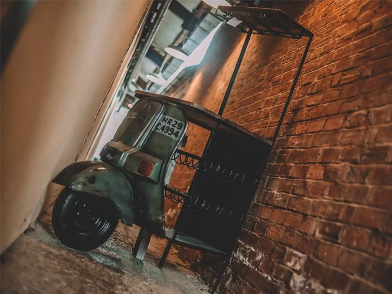 Indian Scooter Tall Bar 3 Indian Scooter Tall Bar