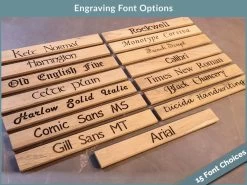 Memorial Bench 1.8m 21 Memorial Bench 1.8m -Garden Comfort Shop scriptfont badgebi2 1 1