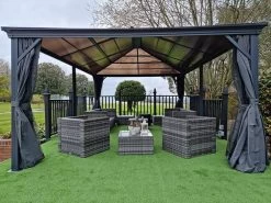 Four Seasons Sedona Gazebo 3.65 X 4.86m | OCTOBER OFFERS 21 Four Seasons Sedona Gazebo 3.65 X 4.86m | OCTOBER OFFERS -Garden Comfort Shop sedona 1