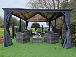 Four Seasons Sedona Gazebo 3.65 X 4.86m | OCTOBER OFFERS 25 Four Seasons Sedona Gazebo 3.65 X 4.86m | OCTOBER OFFERS -Garden Comfort Shop sedona 2