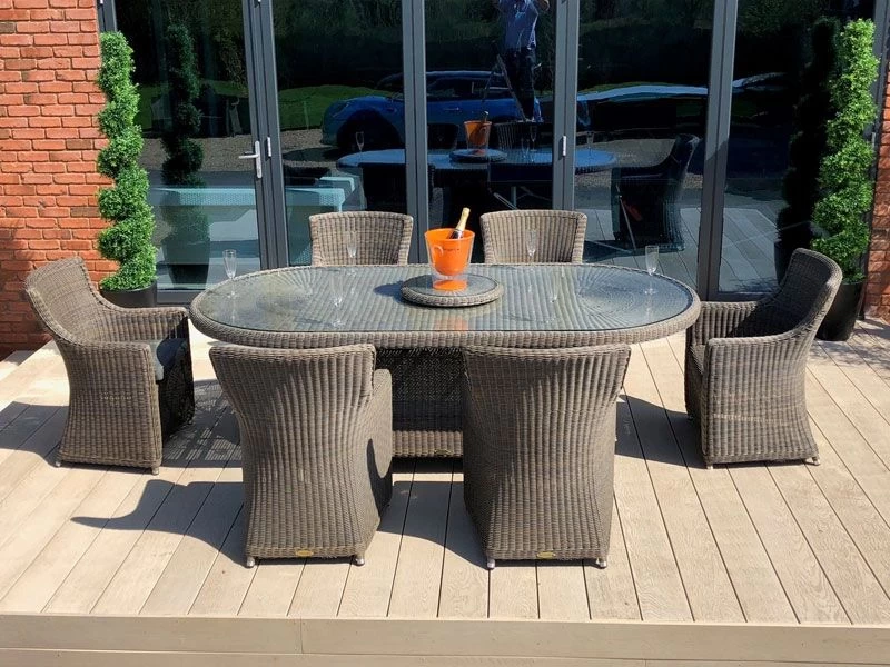 Seville 6 Chair Dining Set 8 Seville 6 Chair Dining Set - Image 6