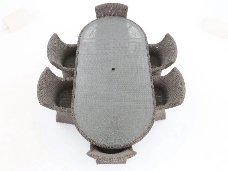 Seville Rattan Oval Table 12 Seville Rattan Oval Table - Image 10