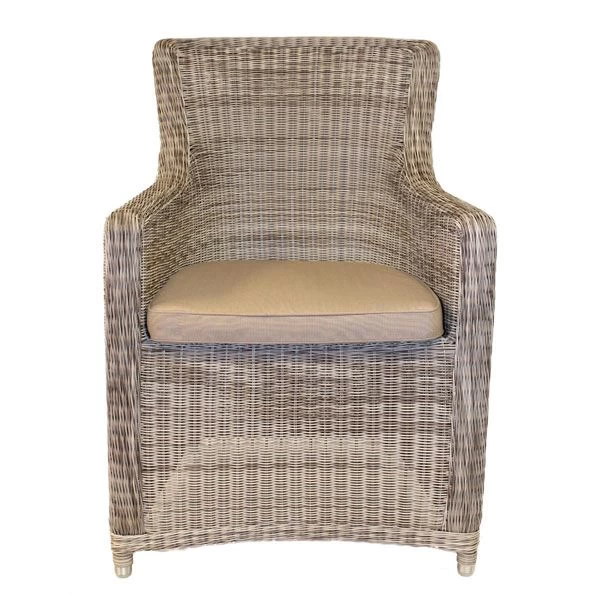 Seville Armchair | White Kubu Weave 7 Seville Armchair | White Kubu Weave - Image 5