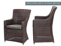 Valencia 12 Chair Dining Set -Garden Comfort Shop seville diner croc 1