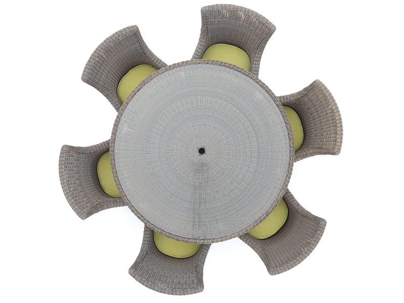 Seville 6 Chair Round Dining Set 12 Seville 6 Chair Round Dining Set - Image 10