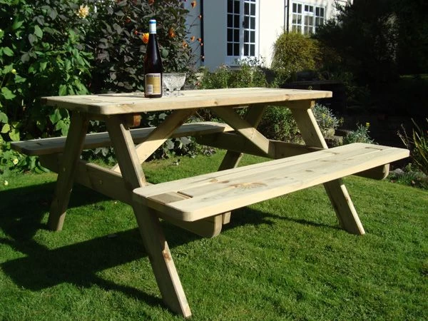 Sherwood Picnic Table 140cm | FSC® Certified 12 Sherwood Picnic Table 140cm | FSC® Certified - Image 10