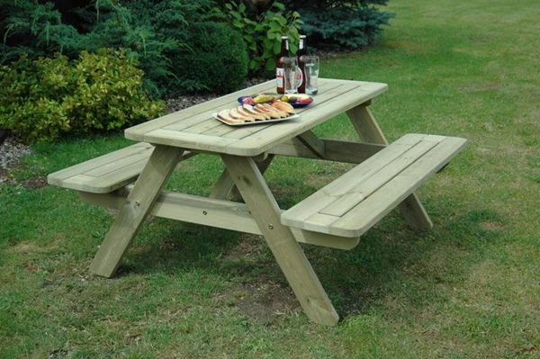 Sherwood Picnic Table 140cm | FSC® Certified 11 Sherwood Picnic Table 140cm | FSC® Certified - Image 9