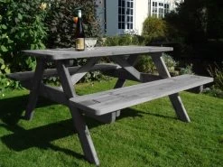 Sherwood Picnic Table 140cm | FSC® Certified 23 Sherwood Picnic Table 140cm | FSC® Certified -Garden Comfort Shop sherwood 14 picnic 140cm grey xl 1