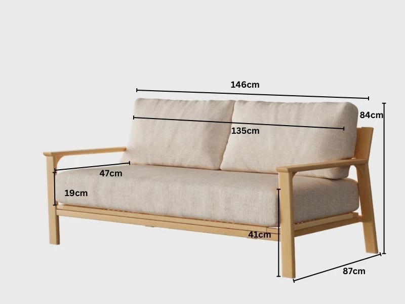 Sienna Lounge 2 Seater Sofa 4 Sienna Lounge 2 Seater Sofa - Image 2