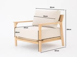 Sienna Lounge Armchair 13 Sienna Lounge Armchair -Garden Comfort Shop sienna armchair diagram