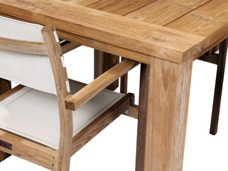 Regent 1m Table & 4 Stacking Chair | FSC® Certified 5 Regent 1m Table & 4 Stacking Chair | FSC® Certified - Image 3