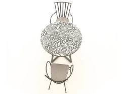 Terrazzo Bistro Table 28 Terrazzo Bistro Table -Garden Comfort Shop sloan and terrazz 2 4 2