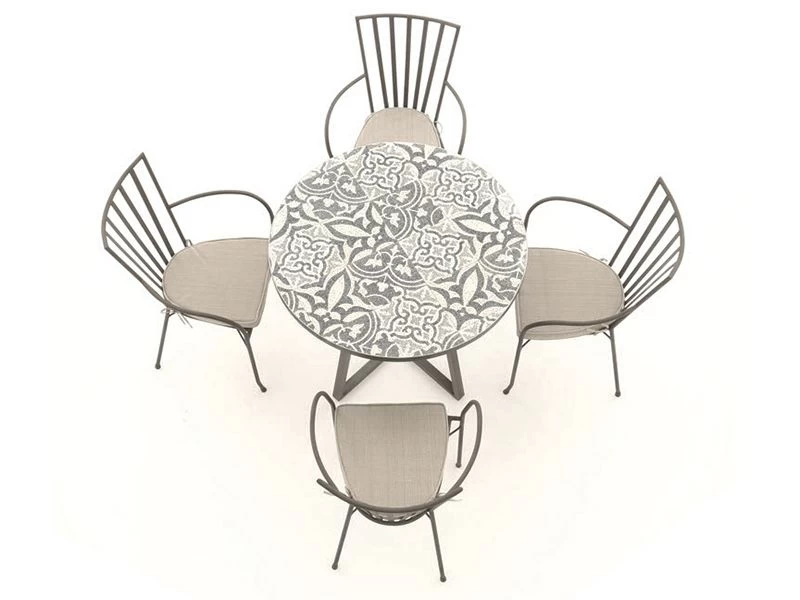 Terrazzo 90cm Table Set 16 Terrazzo 90cm Table Set - Image 14