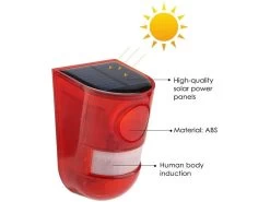 Solar Alarm Lamp 12 Solar Alarm Lamp -Garden Comfort Shop sol105 4xl