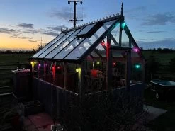 Multicoloured Solar LED Festoon String Lights -Garden Comfort Shop sol109 01 xl 1