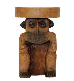 Monkey Speak No Evil Ornamental Table 3 Monkey Speak No Evil Ornamental Table